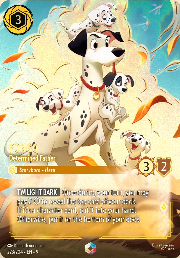 Disney Lorcana TCG: Pongo, Determined Father