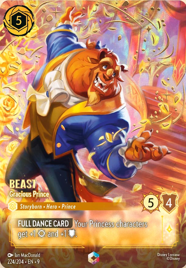 Disney Lorcana TCG: Beast, Gracious Prince