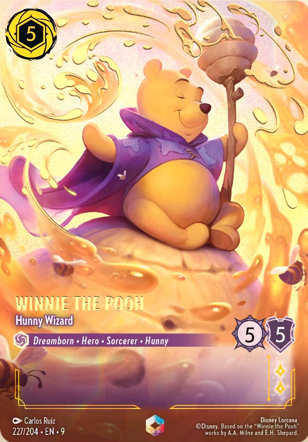 Disney Lorcana TCG: Winnie the Pooh, Hunny Wizard