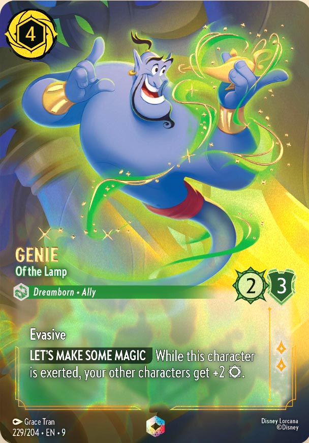 Disney Lorcana TCG: Genie, Of the Lamp