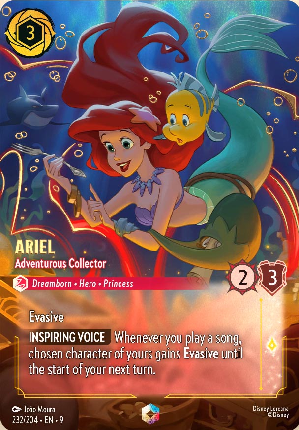 Disney Lorcana TCG: Ariel, Adventurous Collector