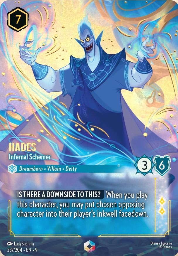 Disney Lorcana TCG: Hades, Infernal Schemer