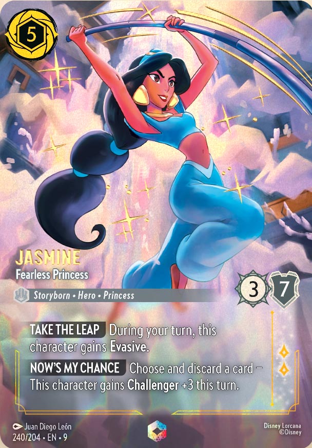 Disney Lorcana TCG: Jasmine, Fearless Princess