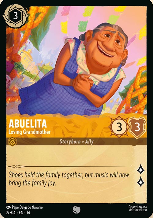 Disney Lorcana TCG: Abuelita, Loving Grandmother