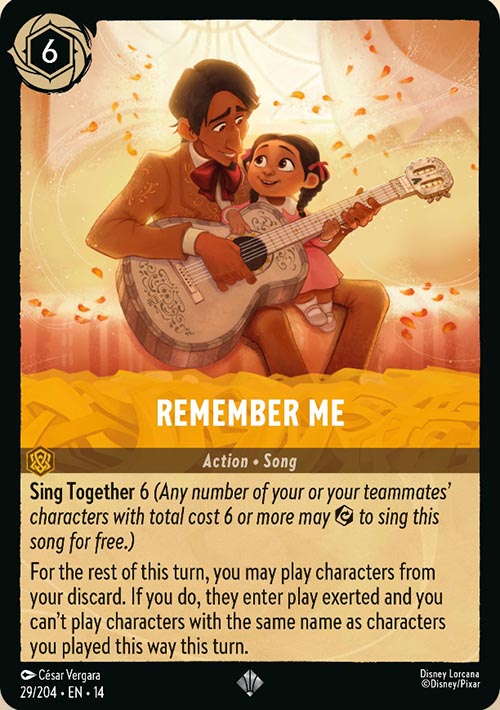 Disney Lorcana TCG: Remember Me