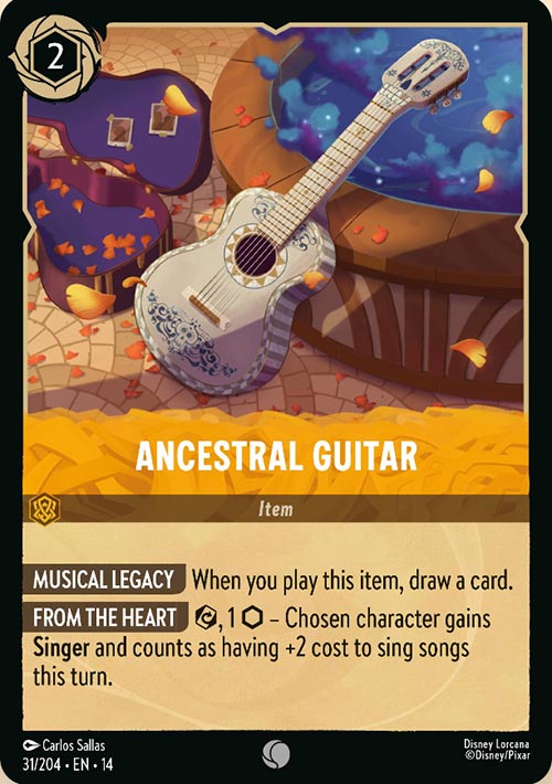 Disney Lorcana TCG: Ancestral Guitar