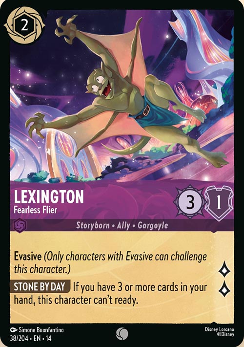 Disney Lorcana TCG: Lexington, Fearless Flier