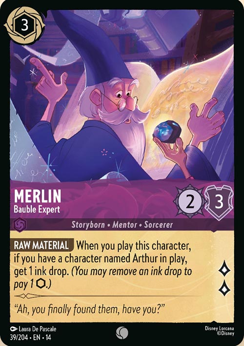 Disney Lorcana TCG: Merlin, Bauble Expert