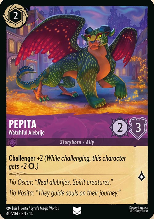 Disney Lorcana TCG: Pepita, Watchful Alebrije