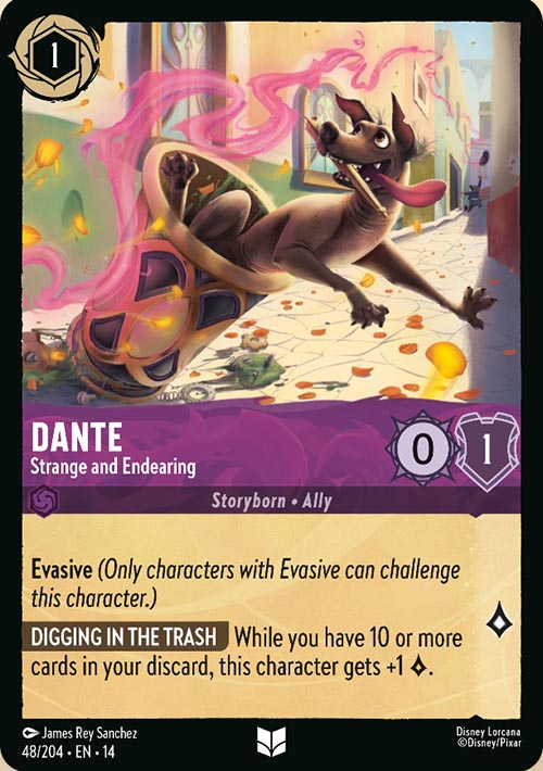 Disney Lorcana TCG: Dante, Strange and Endearing
