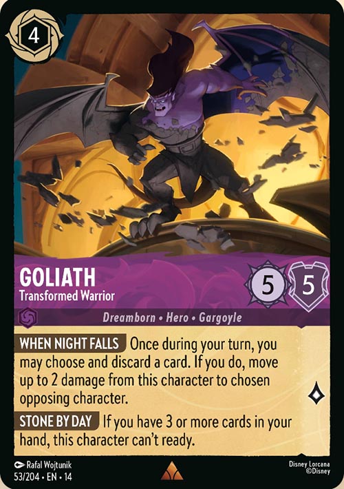 Disney Lorcana TCG: Goliath, Transformed Warrior