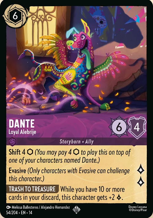 Disney Lorcana TCG: Dante, Loyal Alebrije