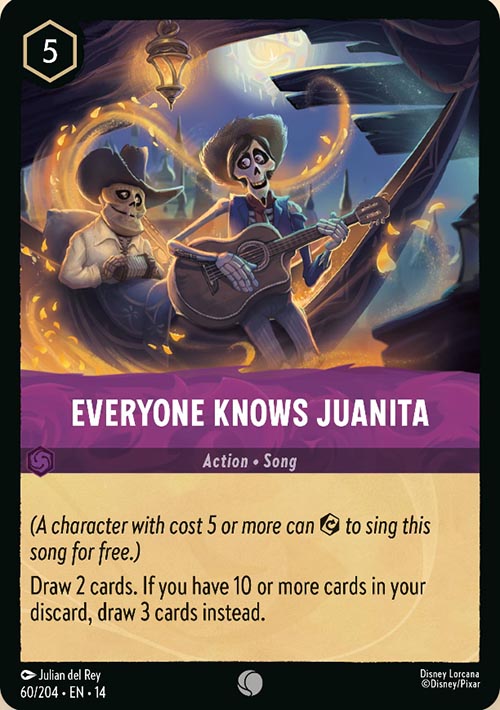 Disney Lorcana TCG: Everyone Knows Juanita