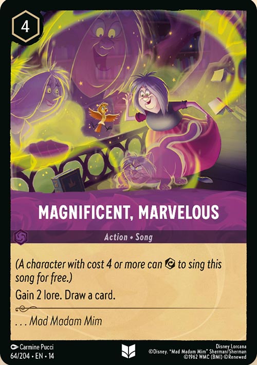 Disney Lorcana TCG: Magnificent, Marvelous