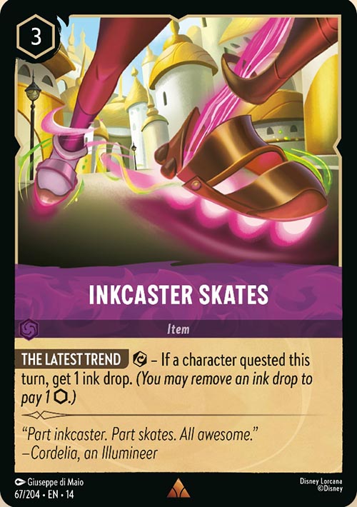 Disney Lorcana TCG: Inkcaster Skates
