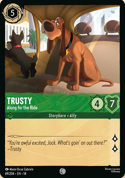 Disney Lorcana TCG: Trusty, Along for the Ride