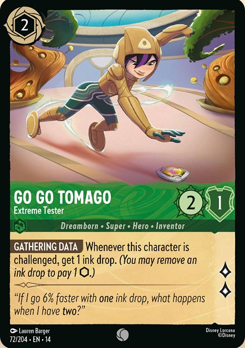 Disney Lorcana TCG: Go Go Tomago, Extreme Tester