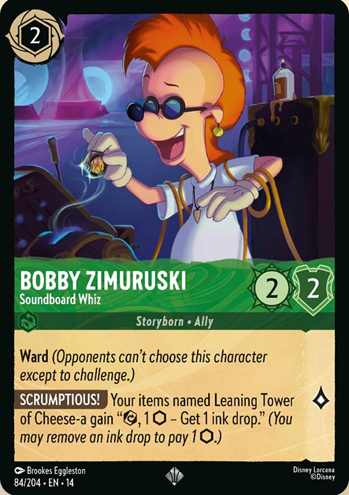 Disney Lorcana TCG: Bobby Zimuruski, Soundboard Whiz