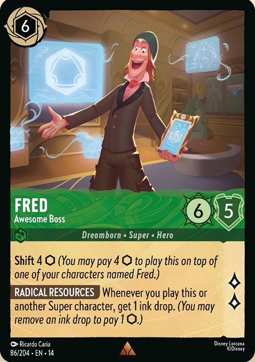 Disney Lorcana TCG: Fred, Awesome Boss