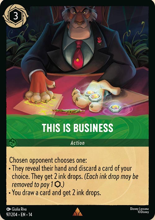 Disney Lorcana TCG: This Is Business