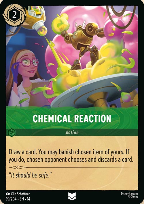Disney Lorcana TCG: Chemical Reaction