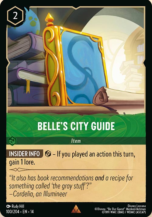 Disney Lorcana TCG: Belle's City Guide