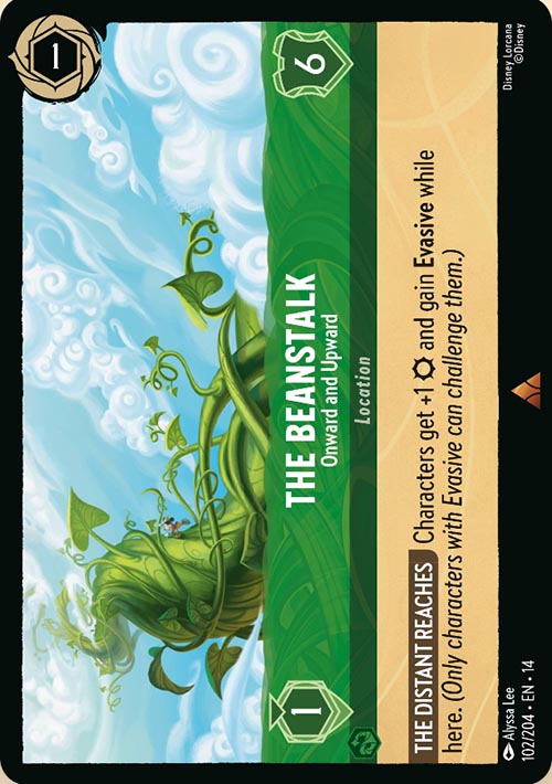 Disney Lorcana TCG: The Beanstalk, Onward and Upward