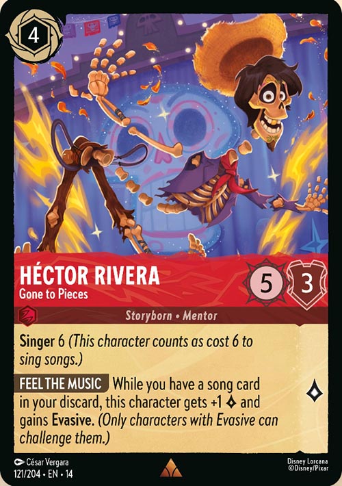 Disney Lorcana TCG: H&eacute;ctor Rivera, Gone to Pieces
