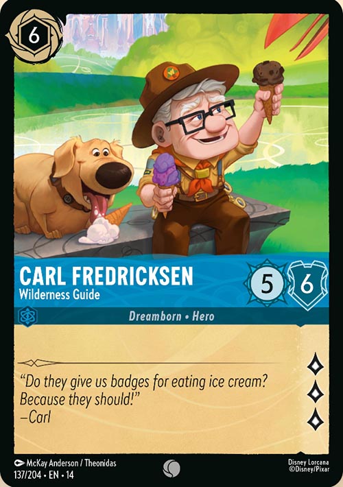 Disney Lorcana TCG: Carl Fredricksen, Wilderness Guide