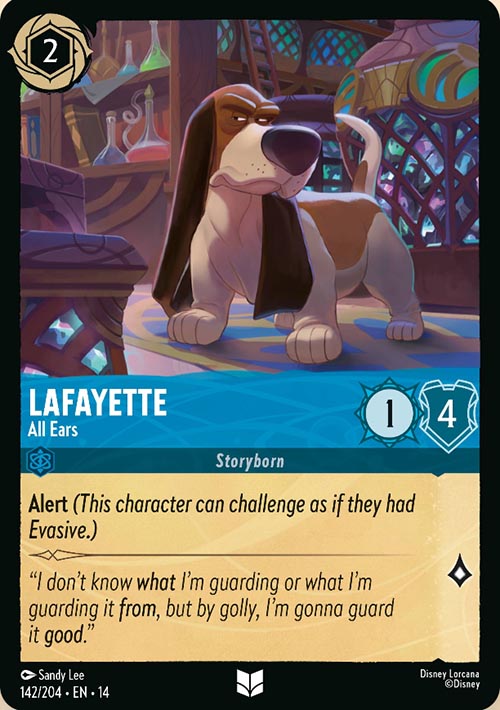 Disney Lorcana TCG: Lafayette, All Ears