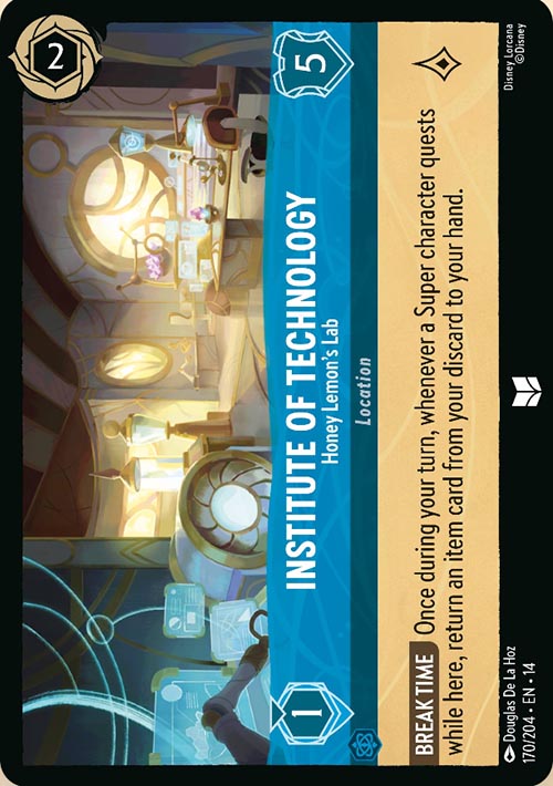 Disney Lorcana TCG: Institute of Technology, Honey Lemon's Lab