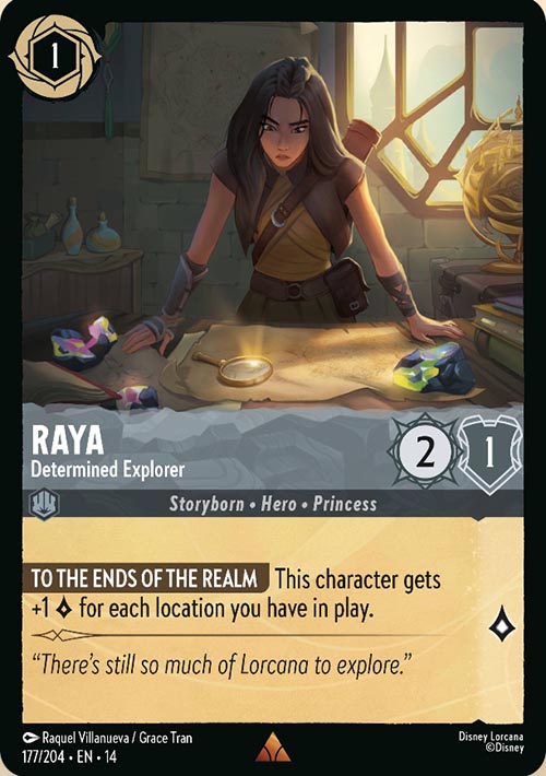 Disney Lorcana TCG: Raya, Determined Explorer