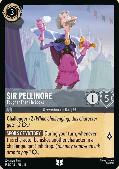 Disney Lorcana TCG: Sir Pellinore, Tought Than He Looks