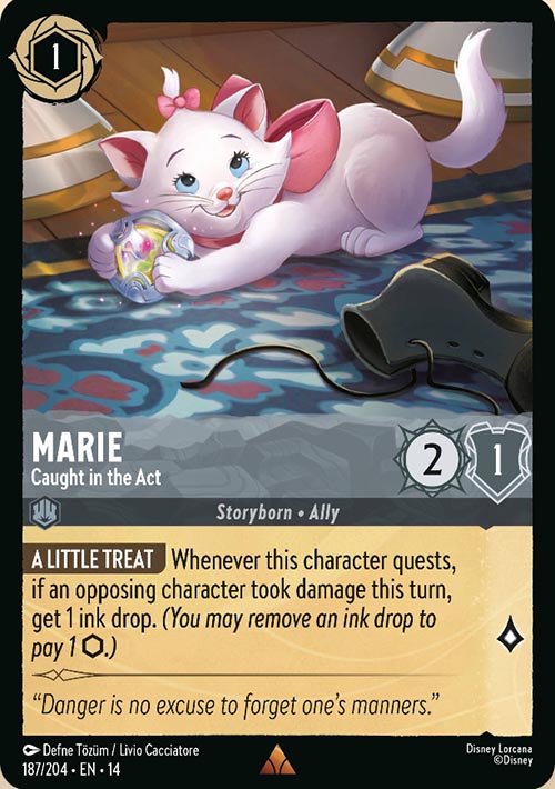 Disney Lorcana TCG: Marie, Caught in the Act