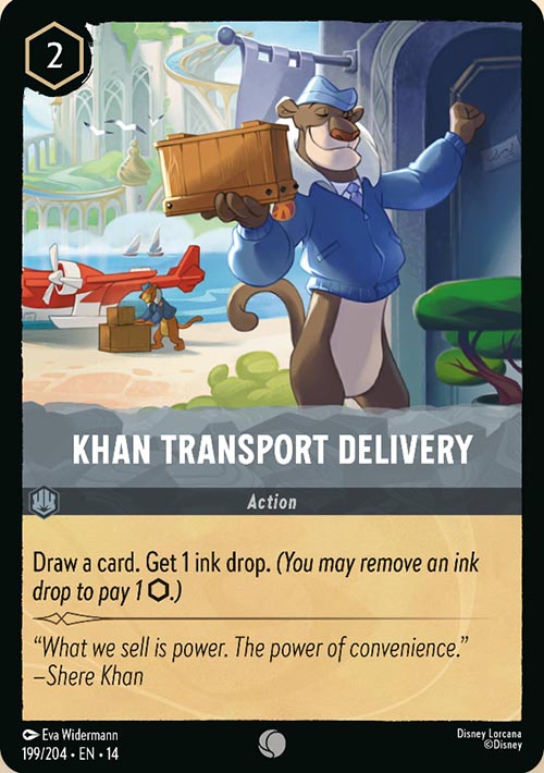 Disney Lorcana TCG: Khan Transport Delivery