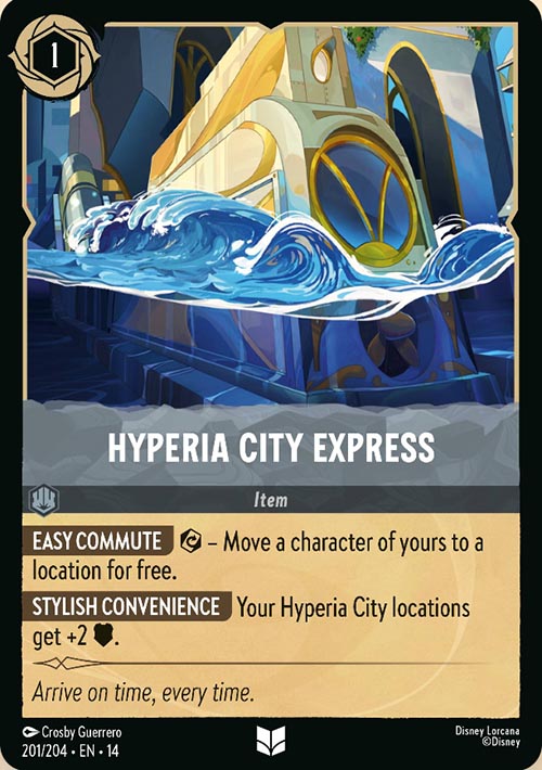Disney Lorcana TCG: Hyperia City Express