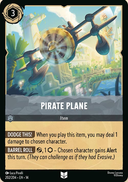 Disney Lorcana TCG: Pirate Plane