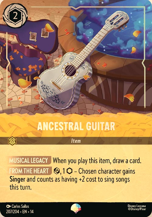 Disney Lorcana TCG: Ancestral Guitar