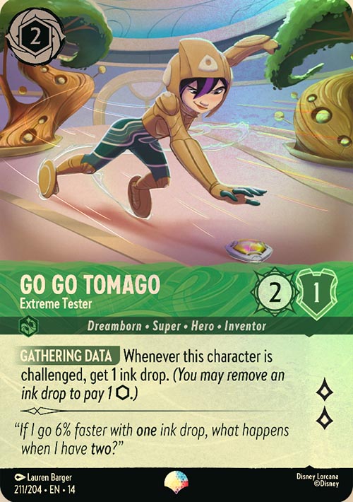 Disney Lorcana TCG: Go Go Tomago, Extreme Tester