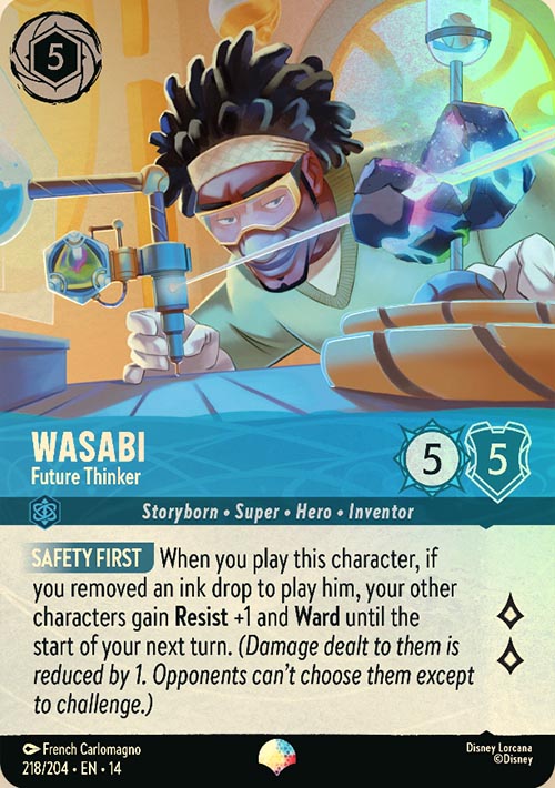 Disney Lorcana TCG: Wasabi, Future Thinker