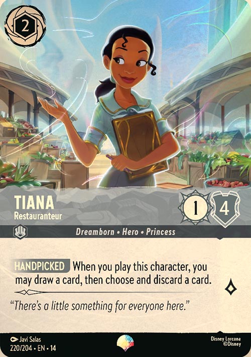 Disney Lorcana TCG: Tiana, Restauranteur
