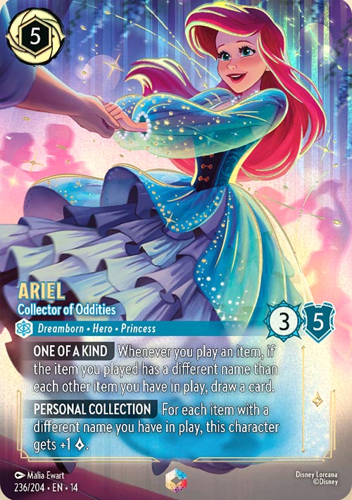 Disney Lorcana TCG: Ariel, Collector of Oddities