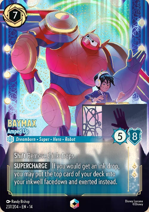 Disney Lorcana TCG: Baymax, Amped Up