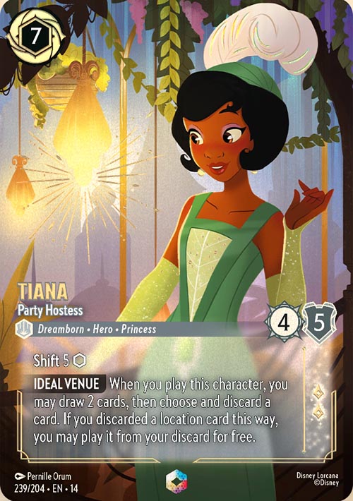 Disney Lorcana TCG: Tiana, Part Hostess