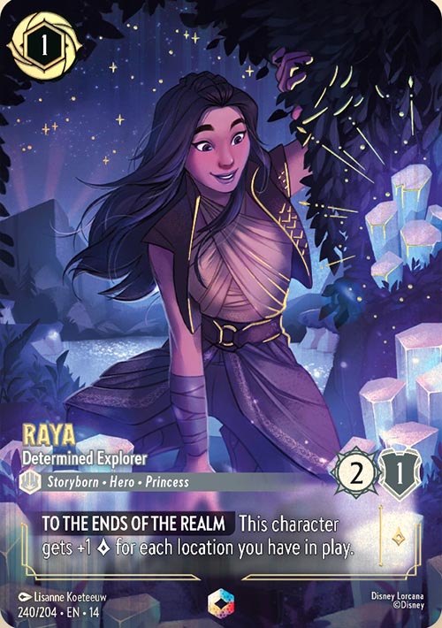 Disney Lorcana TCG: Raya, Determined Explorer