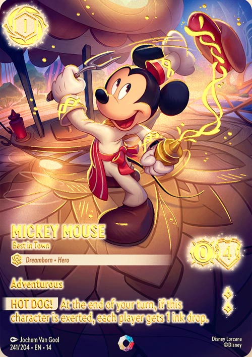 Disney Lorcana TCG: Mickey Mouse, Best in Town