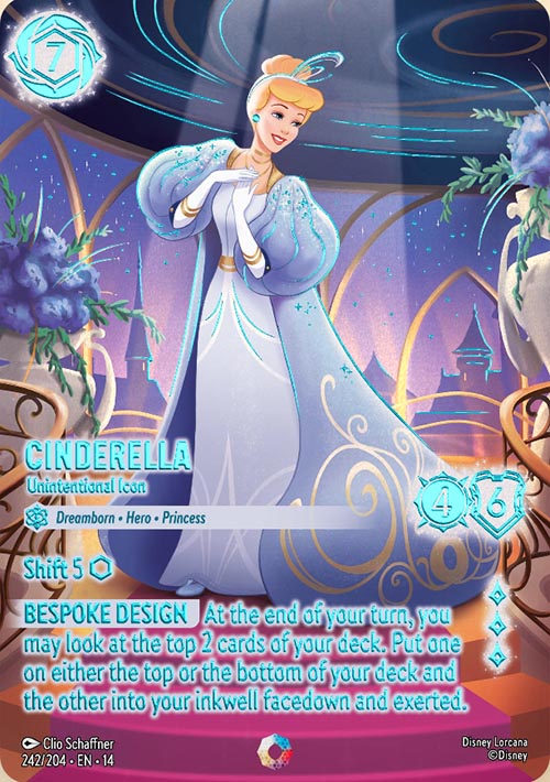 Disney Lorcana TCG: Cinderella, Unintentional Icon
