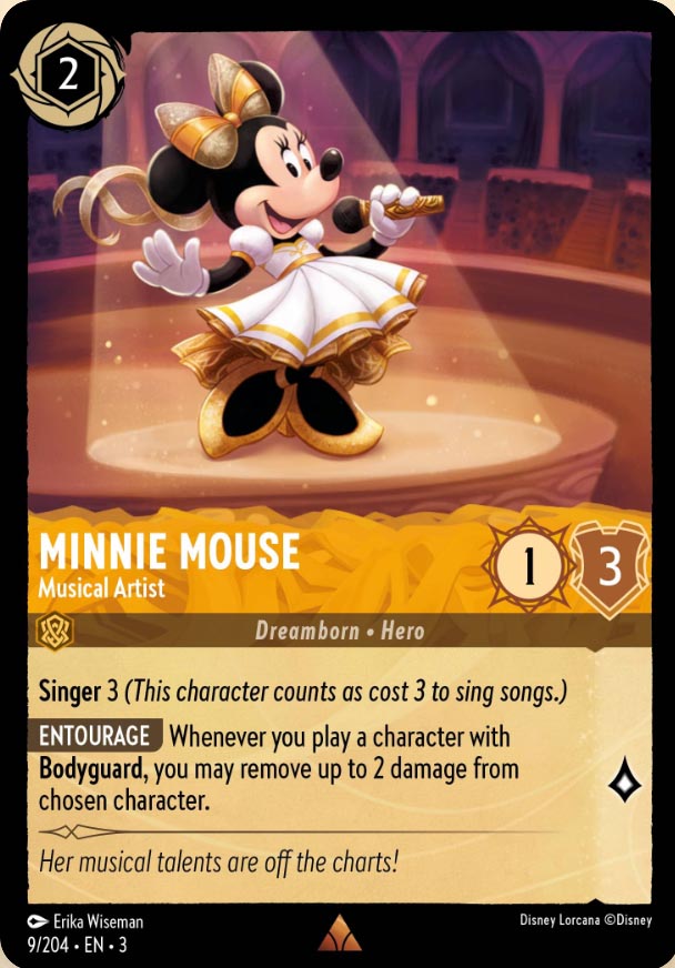 Disney Lorcana TCG: Minnie Mouse, Musical Artist