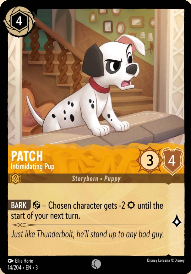 Disney Lorcana TCG: Patch, Intimidating Pup