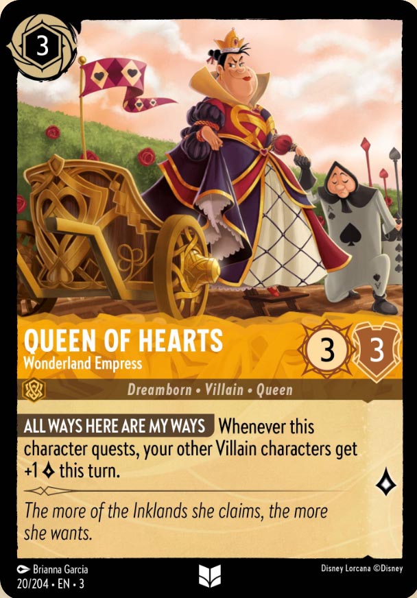 Disney Lorcana TCG: Queen of Hearts, Wonderland Empress